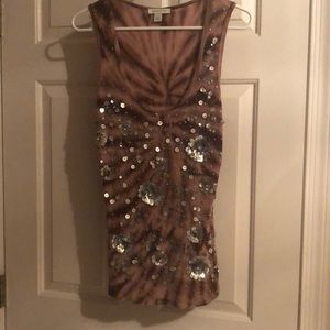 Embellished tank top